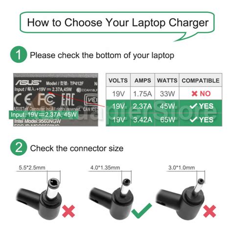 45W Original Adapter Charger Power Supply For Asus VivoBook Flip 14