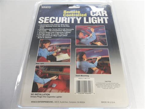 Kraco Remote Controller Car Security Light Walmart