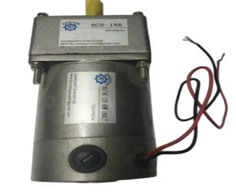 Single Phase PMDC Inline Gear Motor For Industrial At Rs 4000 In Gurugram