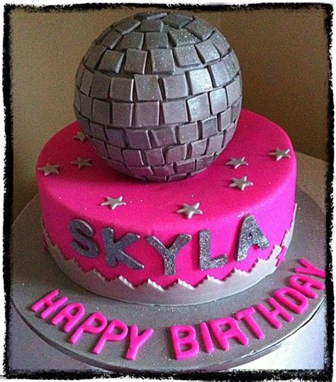 Disco Ball Cake