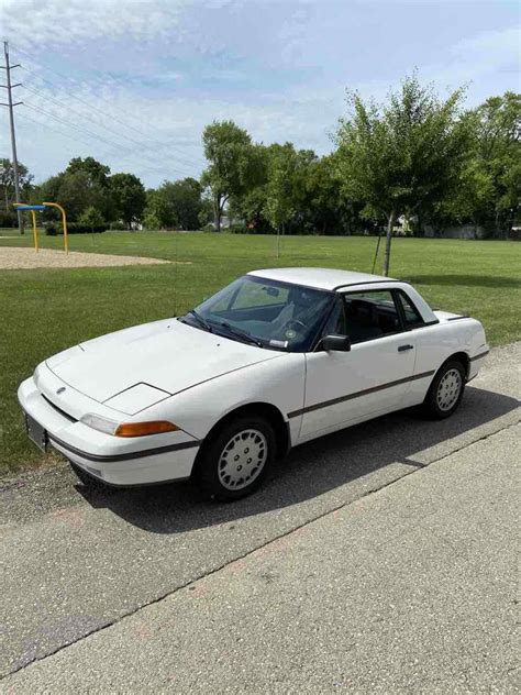 1991 Mercury Capri Convertible White FWD Manual - Classic Mercury Capri ...