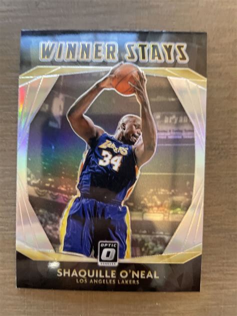 2020 21 Panini Donruss Optic Basketball 1 Shaquille O Neal WINNER