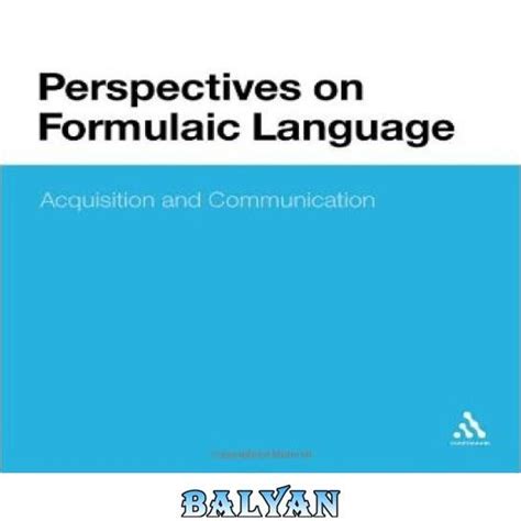 خرید و قیمت دانلود کتاب Perspectives On Formulaic Language Acquisition