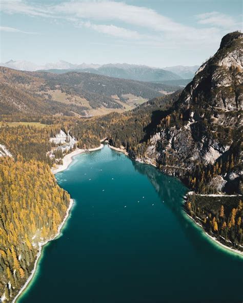 Beautiful Vertical Shot Of Parco Naturale Di Fanes Sennes Braies Prags