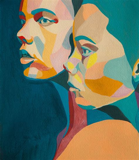 Rocio Montoya On Behance Portrait Illustration Gouache And Watercolor