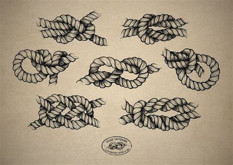 Pin By Tattoo Planet On Tattoo In 2020 Rope Tattoo Knot Tattoo