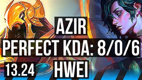 Azir Vs Hwei Mid Games Legendary Kr Master