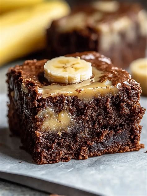 Ultimate Moist Banana Bread Brownies for Chocolate Lovers