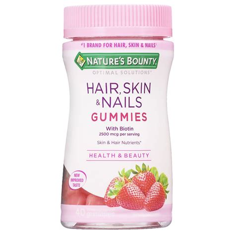 Nature S Bounty Hair Skin Nails Gummies Farmacia Leloir Tu