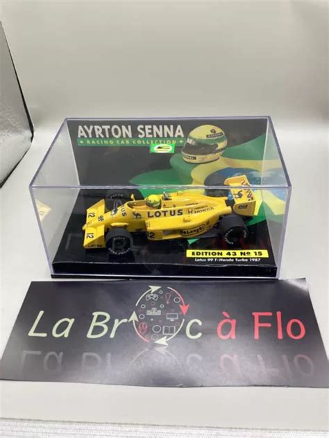 Minichamps Formule Collection Ayrton Senna Lotus T Honda