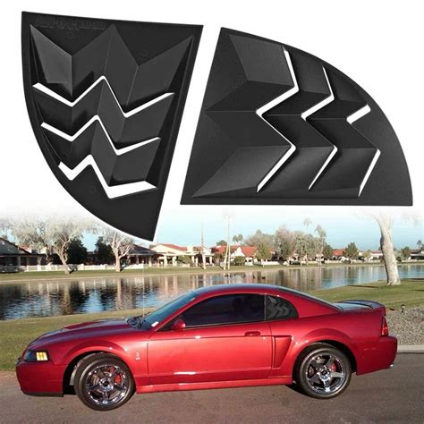 Cubierta De Ventana Lateral Trasera Para Ford Mustang Parasol Para