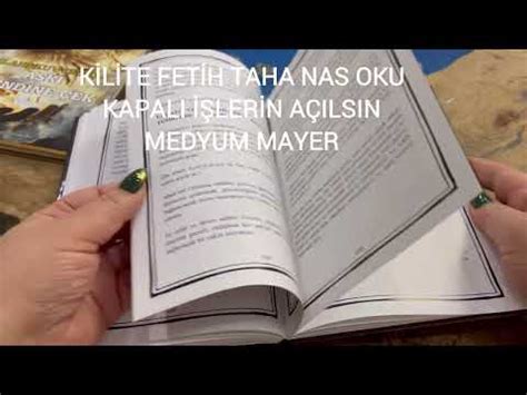 Ler N A Ilsin D Ye K L Te Fet H Taha Nas Oku Uzman Mayer Youtube