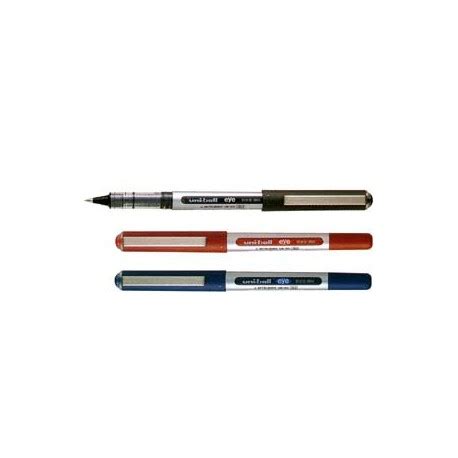 Uni Ball Ub Eye Micro Roller Ball Pen Mm Black Blue Red