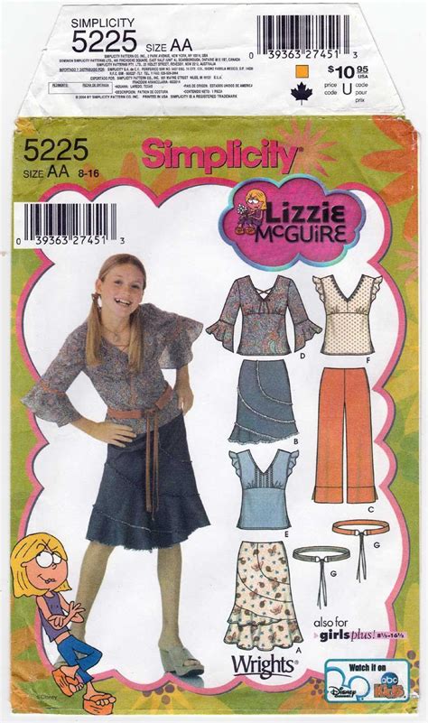 Uncut Simplicity 5225 Size 8 10 12 14 16 Chest 27 28 12