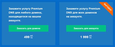 Premium DNS | Рег.ру