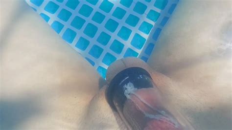 Barely Wet And Wild Poolside Tease Ending In A Hot Finish Pornhub