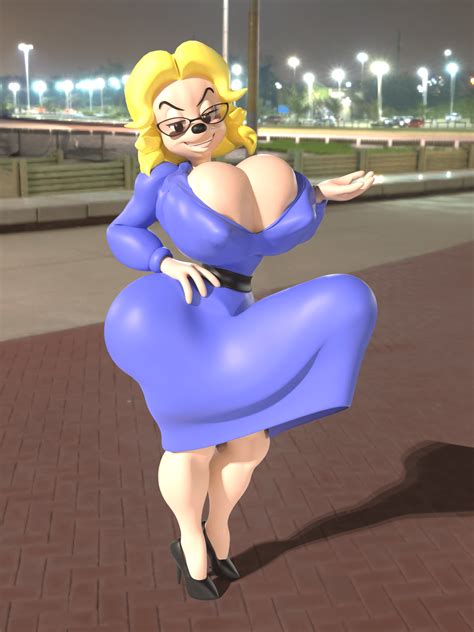 Rule 34 1futa 3d Anthro Ass Big Breasts Big Dick Big Penis Blonde Hair Breasts Dick Erect