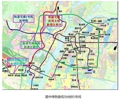 南昌地铁线路图最新版，南昌地铁线路图高清1 5号线 南昌买房攻略 吉屋网