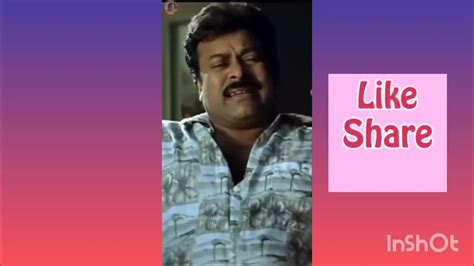 Chiranjeevi 💥 Venu Madhav 💥 Comedy Scenes 💥 In Telugu Youtube