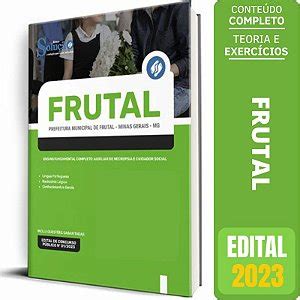 Apostila Concurso Frutal Mg Ensino Fundamental Completo