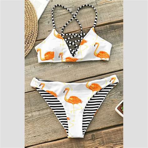 Drouble Bikini Lace Up Sexy Bathing Suit Wome Bikinis 2019 Mujer Push