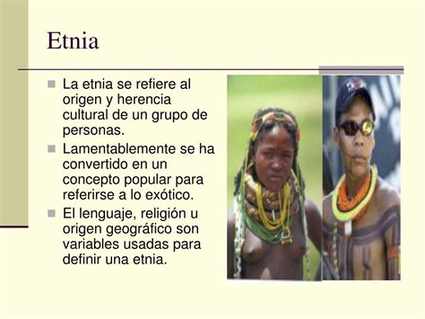 O Que Significa Etnia - PPT - Raza, etnia y migración PowerPoint Presentation, free download ...