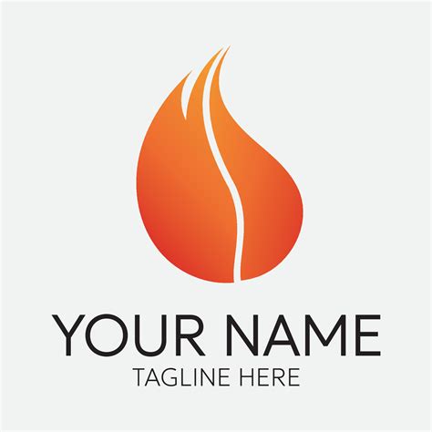 Flame logo design template illustration. 25669075 Vector Art at Vecteezy