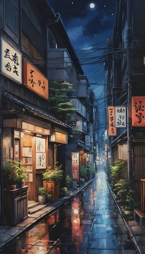 Tokyo Street Anime Night 4k Wallpaper - Oregairu.net