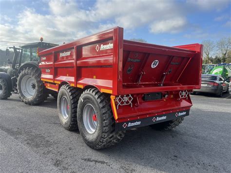 Broughan Tonne Dump Trailer Clarke Machinery