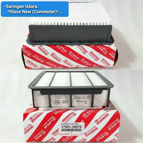 Jual Air Filter Udara Mesin Saringan Udara Toyota Hiace Commuter