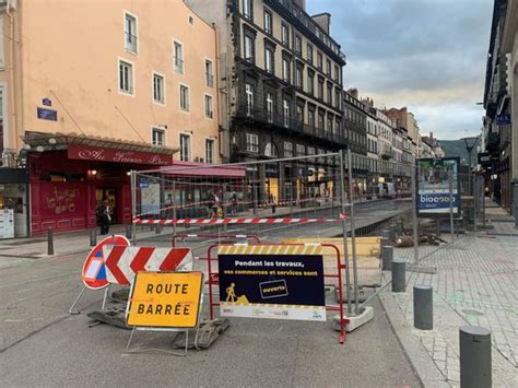 Attention Les Travaux Ont Commenc Rue Blatin Clermont Ferrand