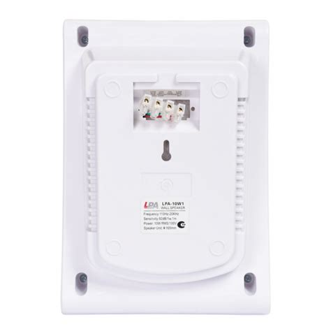 Широкополосный настенный громкоговоритель LPA-10W1 - Колонки для ...