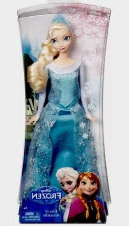 Mattel Disney Frozen Sparkle Princess Elsa Doll