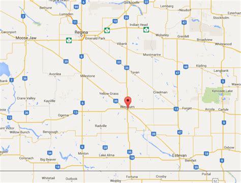 Location - Weyburn, Saskatchewan