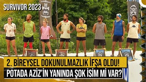 SURVIVOR 2023 2 BİREYSEL DOKUNULMAZLIK KAZANAN İFŞA POTADA BÜYÜK ŞOK