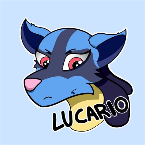 Lucario Head 1 By Flaternus On Deviantart