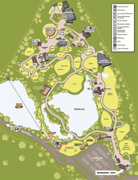 Roger Williams Park Zoo Map and Brochure (2017 - 2023 ...