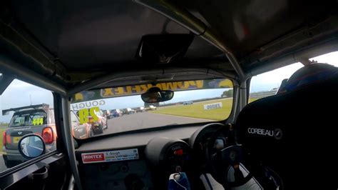 Mini Challenge Jcw Round Snetterton Highlights Stuart Gough