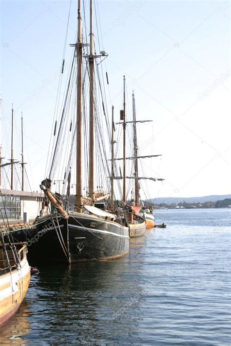 Old Wooden Sailing Ships — Stock Photo © SimpleFoto #5722364