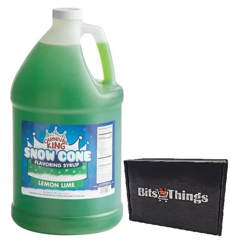 Amazon Carnival King Gallon Lemon Lime Snow Cone Syrup