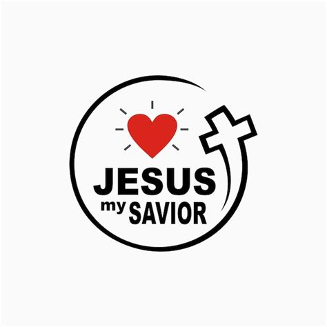 Premium Vector Jesus My Savior Design For Christian Community