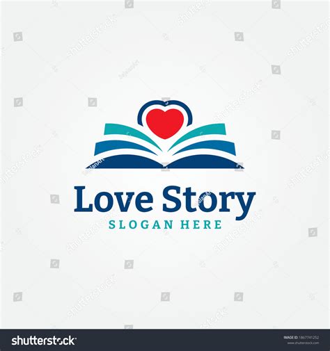 Love Story Logo Design Template Love Stock Vector Royalty Free