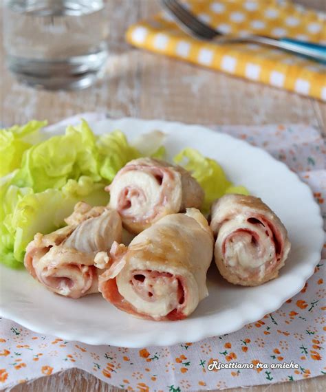 Involtini Di Pollo Prosciutto E Scamorza IN PADELLA