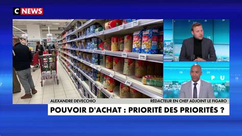 CNEWS on Twitter Alexandre Devecchio à propos de linflation en