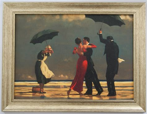 Jack Vettriano The Singing Butler Framed Canvas Effect Etsy Uk