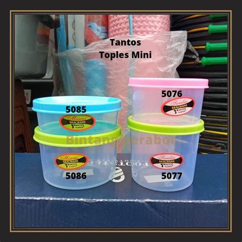 Jual Tantos Toples Plastik Bulat Kecil Toples Plastik Mini