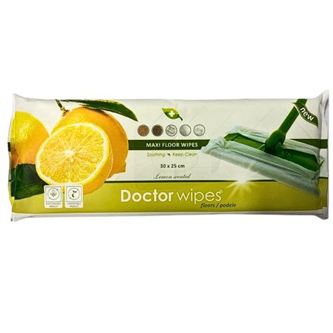 Lavete Umede Pentru Podele 36 Buc Doctor Wipes Bebe Tei