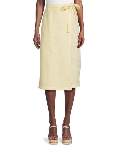 Natural Saks Fifth Avenue Skirts For Women Lyst