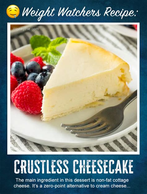 Weight Watchers Crustless Cheesecake Recipe Zero Points