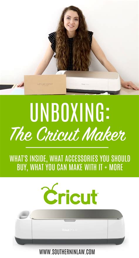 Unboxing What S Inside The New Cricut Maker Cricut Tutorials